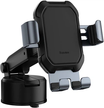 Автомобильный держатель Baseus для смартфона Tank gravity car mount holder Tarnish Black (SUYL-TK01)
