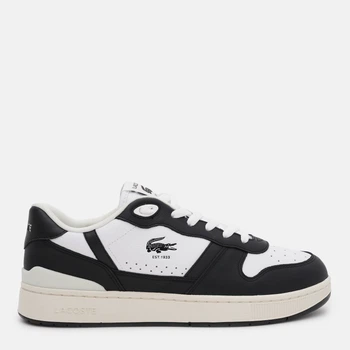 Мужские кроссовки Lacoste T-Clip 748SMA0042-147 41 (T7.5) 25.8 см Wht/Blk (5059862392247)