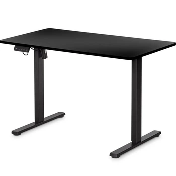 Стіл з електро регулювання висоти Mealux PowerDesk Lite Black (стільниця чорна / ніжки чорні), EVO-201 Lite B/B