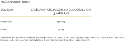 Дієтична добавка MyBestPharm Maslan Sodu Forte+ 90 капсул (5904824651392)