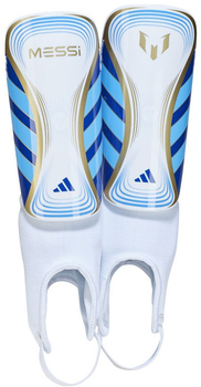 Футбольні щитки Adidas Messi SG Match IS5599 L Біло-сині (4067892735720)