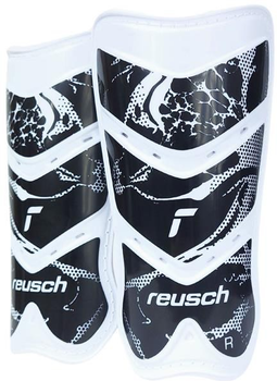 Футбольні щитки Reusch Shinguard Attrakt Lite 5377045 7701 S Біло-чорні (4060485465714)