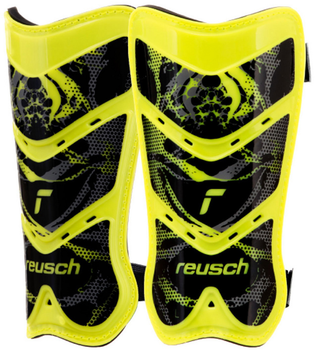 Футбольні щитки Reusch Shinguard Attrakt Lite 5377045 2700 L Жовто-чорні (4060485409220)