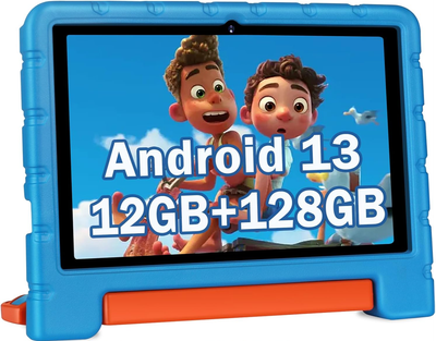 Планшет 10.1" ZIOVO Z138 6+6/128Gb 8 ядер Android 13 6000 mAh Синий