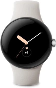 Смарт-часы Google Pixel Watch 41mm LTE NFC GPS Polished Silver Б/В