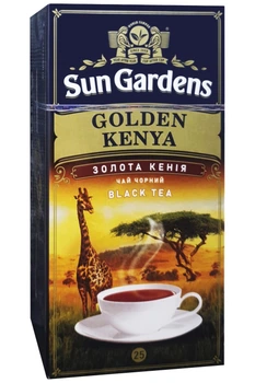 Чай Sun Gardens чорний Golden Kenya 25 пакетиків (59046)