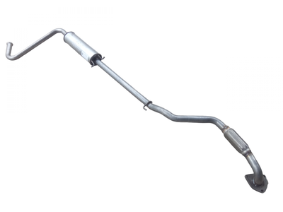 Резонатор ДЕУ Ланос (Daewoo Lanos) (TF69Y0-1202008-31) 293-049 1.5 Opel з гофрою Euro 2 Bosal алюминизированный