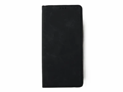 Защитный чехол-книжка K'try для OnePlus Ace 5G черный, из матовой искусственной кожи со слотами для карт