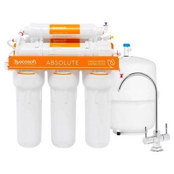 Фильтр обратного осмоса ECOSOFT Absolute 6-75 M с минерализатором (MO675MECO)