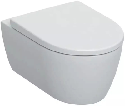 Унитаз подвесной GEBERIT iCon 501.664.00.1 с сиденьем Soft Close дюропласт