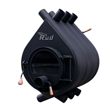 Печь Rud Pyrotron Кантри тип 02 черная со стеклом