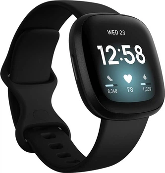 Смарт-часы Fitbit Versa 3 Black (FB511BKBK) (б/у)