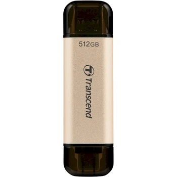 Флешка USB 3.2 512Gb Transcend JetFlash 930C Gold-Black (TS512GJF930C)