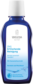 Засіб для обличчя Weleda 2 в 1 Очищуючий та тонізуючий 100 мл (4001638095723)