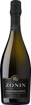 Вино ігристе Zonin Valdobbiadene Prosecco Superiore Extra Dry біле екстрасухе 0.75 л 11.5% (8002235026710)