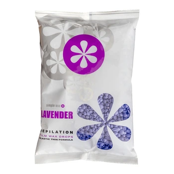Пленочный воск для депиляции в гранулах Simple Use Beauty LAVENDER, 800 г
