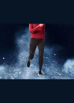 Леггінси жіночі спортивні функціональні утеплені Crivit Sports XS 34 чорні арт 2468