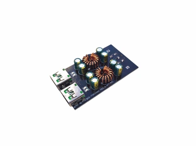 Плата быстрой зарядки 60W 2 Type C DC преобразователь павербанк 24W 2 USB QC PD 5,9,12V Модуль зарядное
