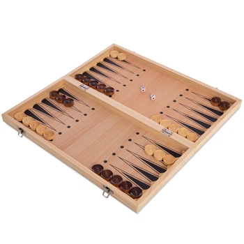 Настольная игра нарды деревянные 39x39 см