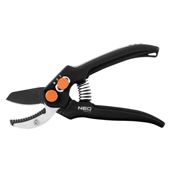 Секатор контактний Neo Tools d різу 15мм 18.5см (15-201)