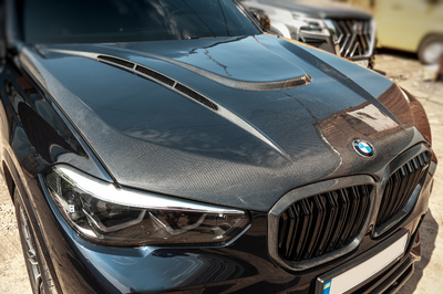 Карбоновый капот V1 (G05/F95) для BMW X5 G05 2019- гг