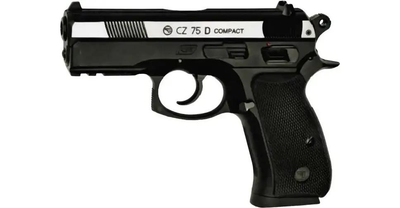 Пистолет пневматический ASG CZ 75D Compact Nickel BB кал. 4.5 мм