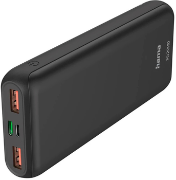 УМБ Hama PD-20HD 20000 mAh 18W Grey (4047443486585)