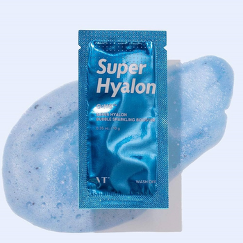 Увлажняющая пузырьковая маска с гиалуроновой кислотой VT Cosmetics Super Hyalon Bubble Sparkling Booster 10 гр