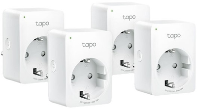 Zestaw 4 inteligentnych gniazd Wi-Fi TP-LINK Tapo P100