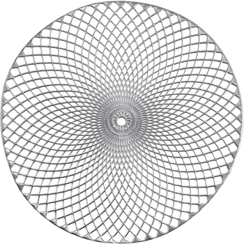 Підставка під тарілку Zeller Mandala 36.5 см Cрібляста (4003368269146)