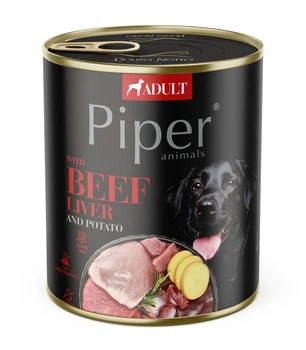 Консервы для собак Dolina Noteci PIPER с говяжьей печенью и картофелем, 800 г
