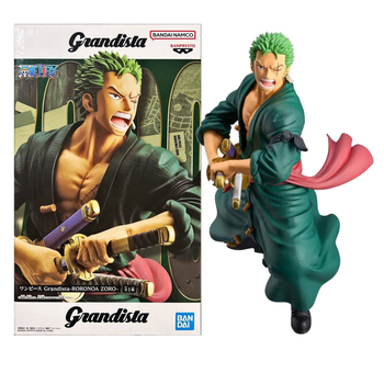 Фігурка Bandai Spirits Grandista Ван Піс Зоро One Piece Zoro 22 см BS G OP Z 22