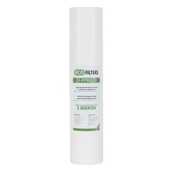 Картридж Eco Filters EF-PP BB20 5 мкм из вспененного полипропилена