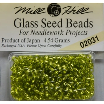 Бісер для вишивки Mill Hill Glass Seed Beads Цитрон (02031)