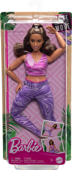 Lalka Barbie Made to Move Brązowe włosy (0194735176663)