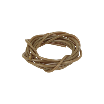 Трубка силиконовая GC G.Carp Silicone Hook Tube 1м 0.5мм Khaki