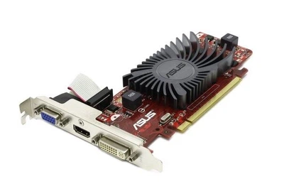 Видеокарта Asus Radeon HD 5450 1GB GDDR3, 32-bit, 650/900 МГц, VGA, DVI, HDMI Б/У