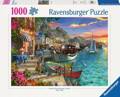 Puzzle Ravensburger Wspaniała Grecja 70 x 50 cm 1000 elementów (4005555004707)