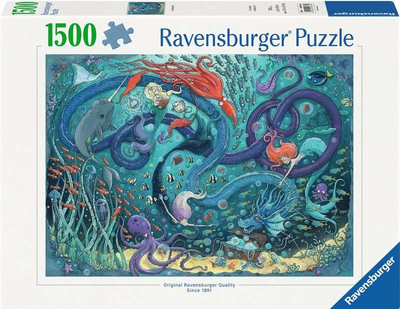 Пазл Ravensburger Під водою 80 x 60 см 1500 деталей (4005555007364)