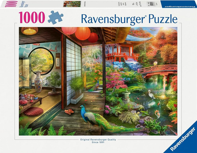 Пазл Ravensburger Японський чайний будиночок 70 х 50 см 1000 деталей (4005555006350)