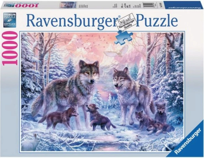 Пазл Ravensburger Арктичні вовки 70 x 50 см 1000 деталей (4005556191468)