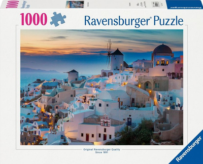 Puzzle Ravensburger Santorini 70 x 50 cm 1000 elementów (4005555006633)