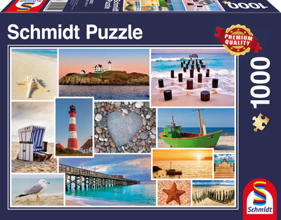 Puzzle Schmidt PQ Nad morzem 69.3 x 49.3 cm 1000 elementów (4001504582210)