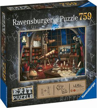 Puzzle Ravensburger 759 Exit Obserwatorium gwiezdne 70 x 50 cm 759 elementów (4005556199501)