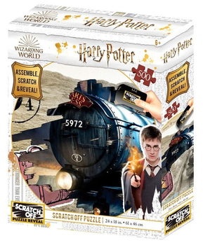 Puzzle-zdrapka Rebel Harry Potter Hogwart Express 61 x 46 cm 500 elementów (0670889375010)