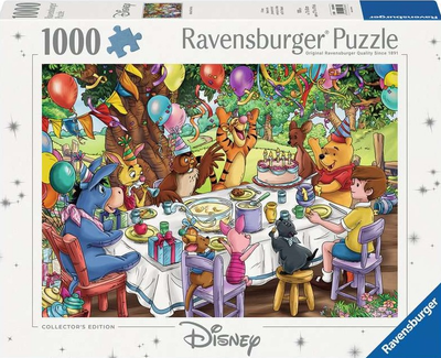 Puzzle Ravensburger Classic Disney Kubuś Puchatek 70 x 50 cm 1000 elementów (4005555003854)