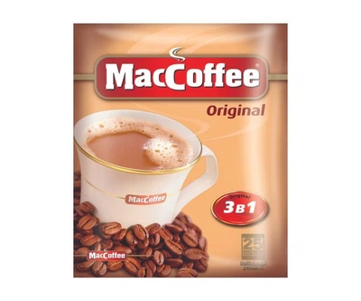Кавовий напій 3в1 Original MacCoffee упаковка 25 шт по 20 г