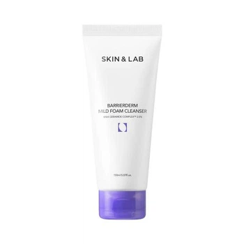 М’яка пінка для вмивання з церамідами SKIN&LAB Barrierderm Mild Foam Cleanser 150 мл