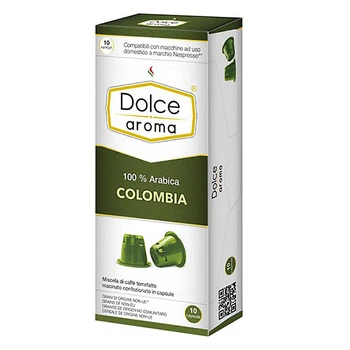Кава в капсулах Dolce Aroma Colombia (100% Арабіка) 10шт