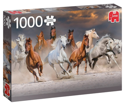 Puzzle Jumbo PC Pustynne konie 68 x 49 cm 1000 elementów (8710126188644)